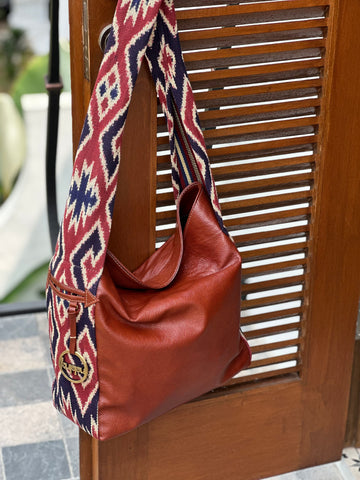 Fritillary Sulawesi hobo bag