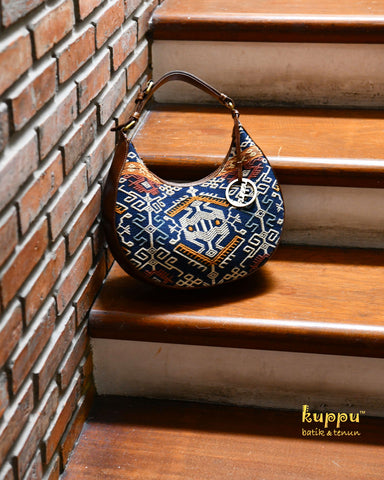Sylvia (M) Sumba Hobo Bag - Pahikung