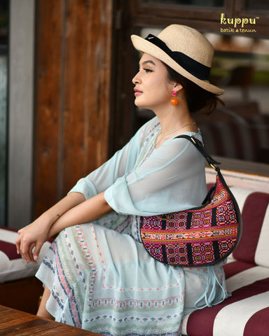 Sylvia (M) Timor Hobo Bag - Biboki