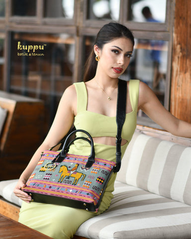 Aruna Timor briefcase (M) bag - Arae